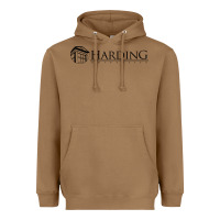 Toasted Coconut Harding University Heavyweight Hoodie - linhVisuals