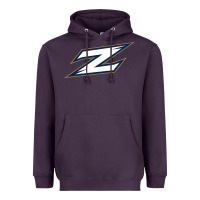 Plum akron zips Heavyweight Hoodie - linhVisuals