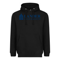 Black Lander University Heavyweight Hoodie - linhVisuals