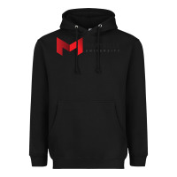 Black Maryville University Heavyweight Hoodie - linhVisuals