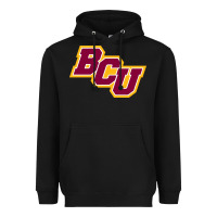 Black bethune cookman Heavyweight Hoodie - linhVisuals