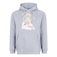 Heather Grey pitbull t  shirt i sit for you will you stand for me t  shirt Heavyweight Hoodie - linhVisuals