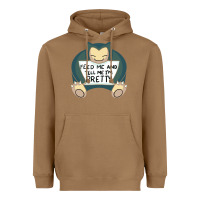 Toasted Coconut feed me snrlx Heavyweight Hoodie - linhVisuals