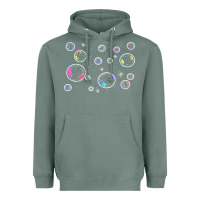 Sage bubbles t  shirt bubbles t  shirt Heavyweight Hoodie - linhVisuals