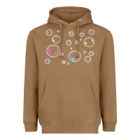 Toasted Coconut bubbles t  shirt bubbles t  shirt Heavyweight Hoodie - linhVisuals
