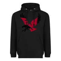Black eastern washington Heavyweight Hoodie - linhVisuals
