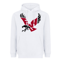 White eastern washington Heavyweight Hoodie - linhVisuals
