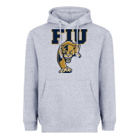 Heather Grey fiu panthers Heavyweight Hoodie - linhVisuals