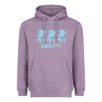 Lavender axolotl questions Heavyweight Hoodie - linhVisuals