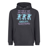 Smoke axolotl questions Heavyweight Hoodie - linhVisuals