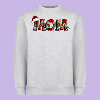 Christmas Mom Heavyweight Sweatshirt Designed By Adodesignshop