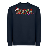 Navy christmas mom Heavyweight Sweatshirt - AdoDesignShop