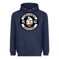 Navy vasco#da#gama Heavyweight Hoodie - linhVisuals