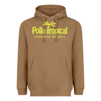 Toasted Coconut suitable-pollo-tropical-worn Heavyweight Hoodie - linhVisuals