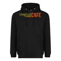 Black suitable-tropical-smoothie-cafe-worn Heavyweight Hoodie - linhVisuals