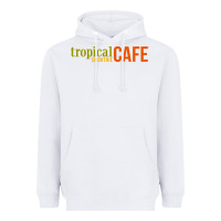 White suitable-tropical-smoothie-cafe-worn Heavyweight Hoodie - linhVisuals
