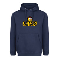 Navy suitable-golden-chick-worn Heavyweight Hoodie - linhVisuals