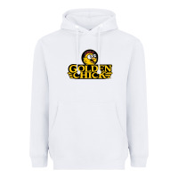 White suitable-golden-chick-worn Heavyweight Hoodie - linhVisuals