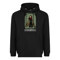 Black neko case clässic Heavyweight Hoodie - linhVisuals