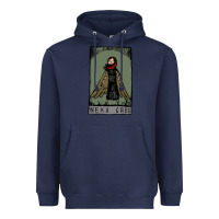 Navy neko case clässic Heavyweight Hoodie - linhVisuals