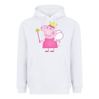 White pig Heavyweight Hoodie - linhVisuals