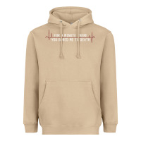 Mushroom for a minute there you bored me to death Heavyweight Hoodie - linhVisuals
