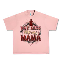 Salmon Hot mess express mama Mother's Day Urban Heavy Tee - FaDigitalArtStudio