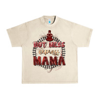 Sandshell Hot mess express mama Mother's Day Urban Heavy Tee - FaDigitalArtStudio