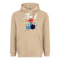 Mushroom the muppet show animal playing pearl drums Heavyweight Hoodie - linhVisuals