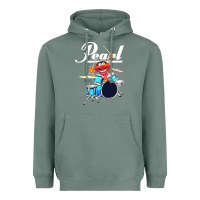 Sage the muppet show animal playing pearl drums Heavyweight Hoodie - linhVisuals
