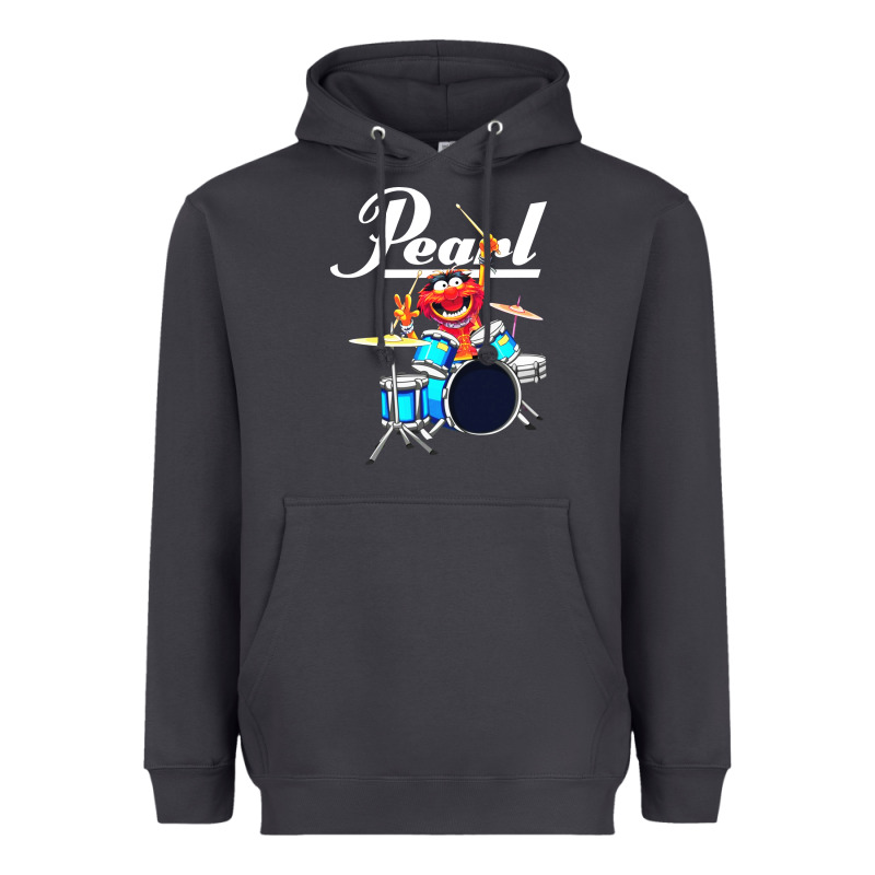 The Muppet Show Animal Playing Pearl Drums Heavyweight Hoodie by linhVisuals | Teevron