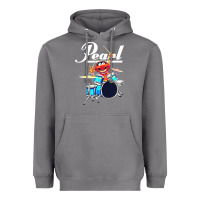 Storm the muppet show animal playing pearl drums Heavyweight Hoodie - linhVisuals