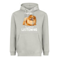 Moon Dust pomeranian i hear you not listening t shirt Heavyweight Hoodie - linhVisuals