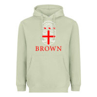 Matcha brown university Heavyweight Hoodie - linhVisuals