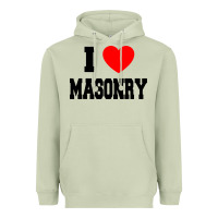 Matcha i love masonry Heavyweight Hoodie - linhVisuals