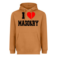 Meerkat i love masonry Heavyweight Hoodie - linhVisuals