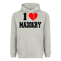 Moon Dust i love masonry Heavyweight Hoodie - linhVisuals