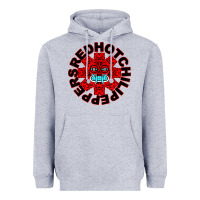 Heather Grey r.e.d h.o.t c.h.i.l.i p.e.p.p.e.r.s t shirt Heavyweight Hoodie - linhVisuals