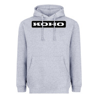 Heather Grey Koho Heavyweight Hoodie - linhVisuals