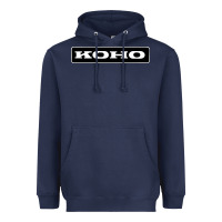 Navy Koho Heavyweight Hoodie - linhVisuals