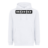 White Koho Heavyweight Hoodie - linhVisuals