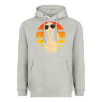Moon Dust retro basset hound t shirt men women kids gift t shirt Heavyweight Hoodie - linhVisuals
