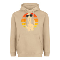 Mushroom retro basset hound t shirt men women kids gift t shirt Heavyweight Hoodie - linhVisuals