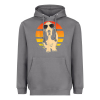 Storm retro basset hound t shirt men women kids gift t shirt Heavyweight Hoodie - linhVisuals