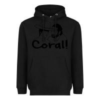 Black the walking dead  coral Heavyweight Hoodie - linhVisuals