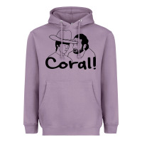 Lavender the walking dead  coral Heavyweight Hoodie - linhVisuals
