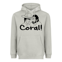 Moon Dust the walking dead  coral Heavyweight Hoodie - linhVisuals