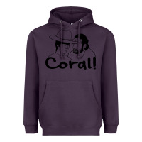 Plum the walking dead  coral Heavyweight Hoodie - linhVisuals