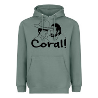 Sage the walking dead  coral Heavyweight Hoodie - linhVisuals