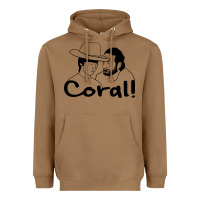 Toasted Coconut the walking dead  coral Heavyweight Hoodie - linhVisuals